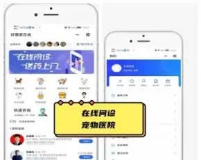 修复闪退宠物医院在线问诊医药宠粮商城小程序开发排队预约APP定制搭建