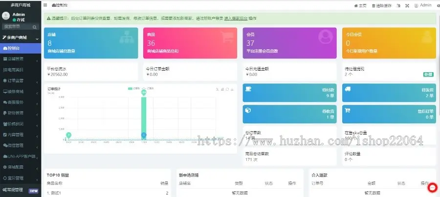 （带一键铺货更新版）多语言切换多商户入驻跨境电商 国际贸易源码 国际商城软件