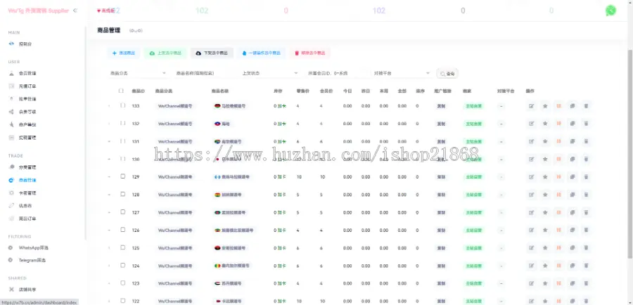 WhatsApp筛选Ws/Tg外贸营销Supplier推特号/FB号/谷歌号/小火箭Ws/Channel社交账号