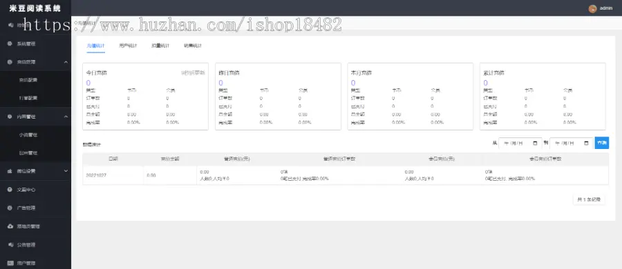 【2023新版】小说漫画源码 H5+公众号 会员阅读/章节扣费/签到奖励 可封装app