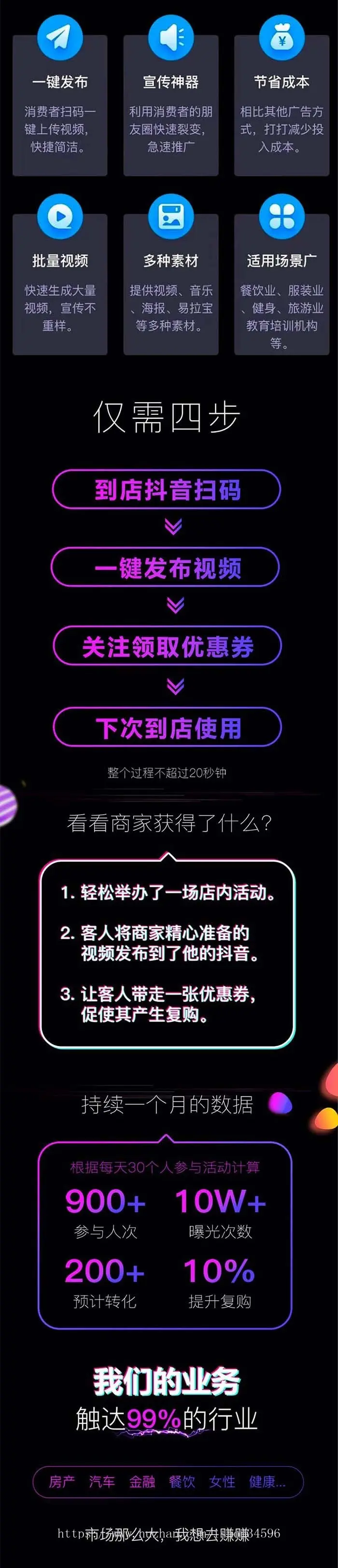 【完整运营版】抖音快手双霸屏自动发短视频同城获客爆店码引流芒果大师抖客推江湖