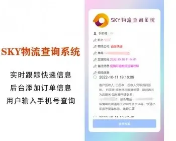 SKY物流信息单号查询实时跟踪对接API接口即时查询物流动态系统