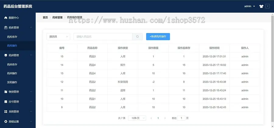 基于SpringBoot+Vue的药店管理系统（送文档）包含数据库文件和源码