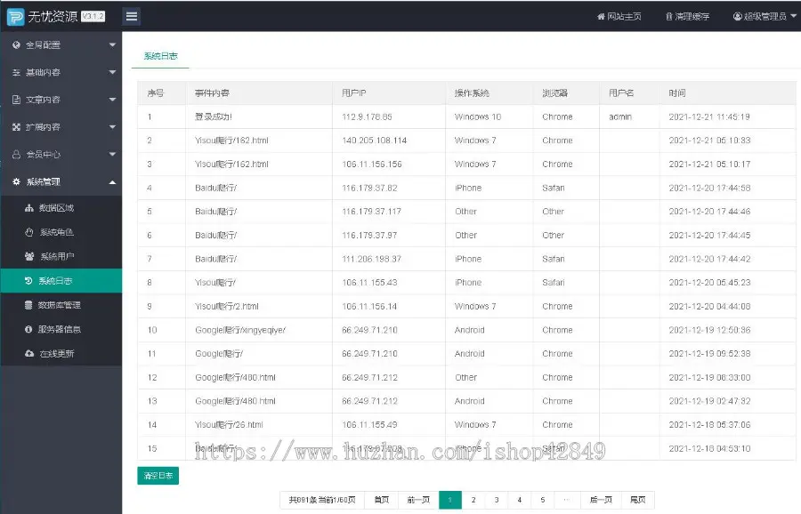 p275粉色html5响应式外贸网站源码 英文化妆美容产品网站PB模板