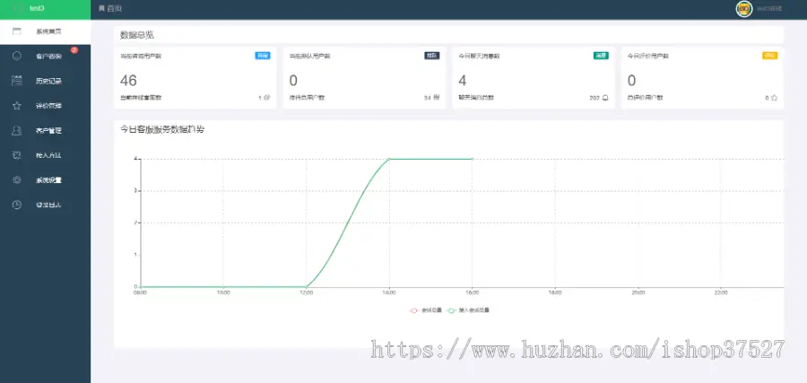 php在线客服聊天系统网站源码支持app小程序公众号网页H5无限座席手机自适应