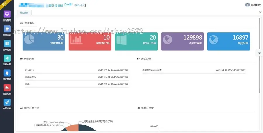 敏捷快速开发框架源码core版跟.NET版,跨平台core版源码,vue,net