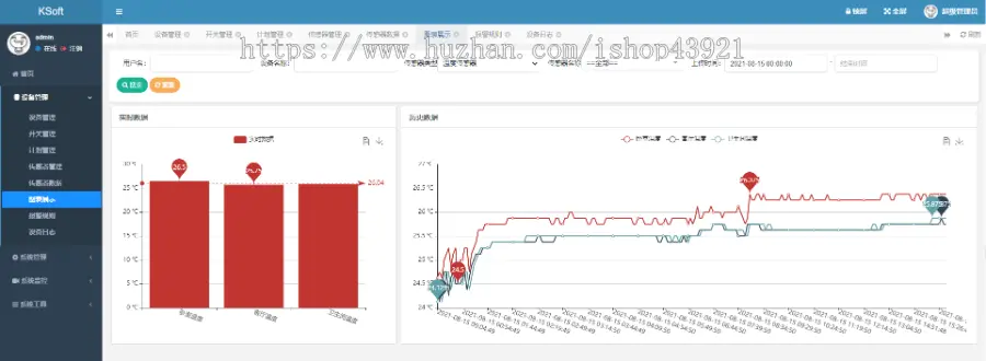 物联网云平台 远程控制 响应式布局 MQTT协议 Spring Boot