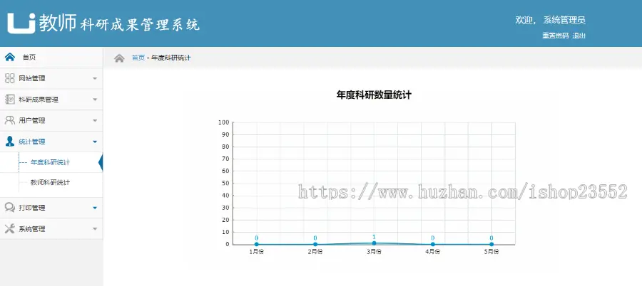 高校科研成果管理系统（源码+数据库+数据库文档+演示视频）