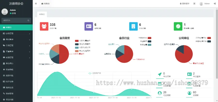 沃德商协会管理软件商会小程序协会小程序