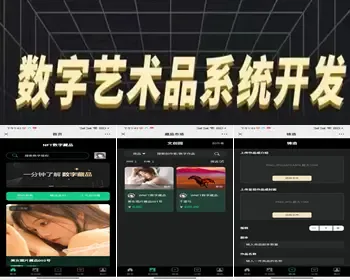 NFT/数字藏品/上链/全开源/二级市场/合成元宇宙h5/app
