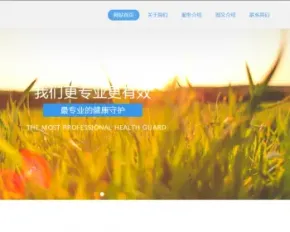 响应式医疗机构类网站织梦模板 HTML5医疗诊所网站（带手机版）