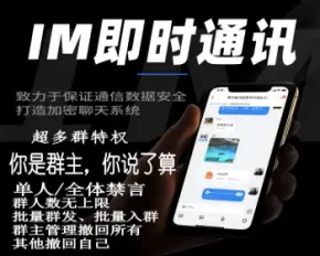 im即时通讯app源码社交聊天软件