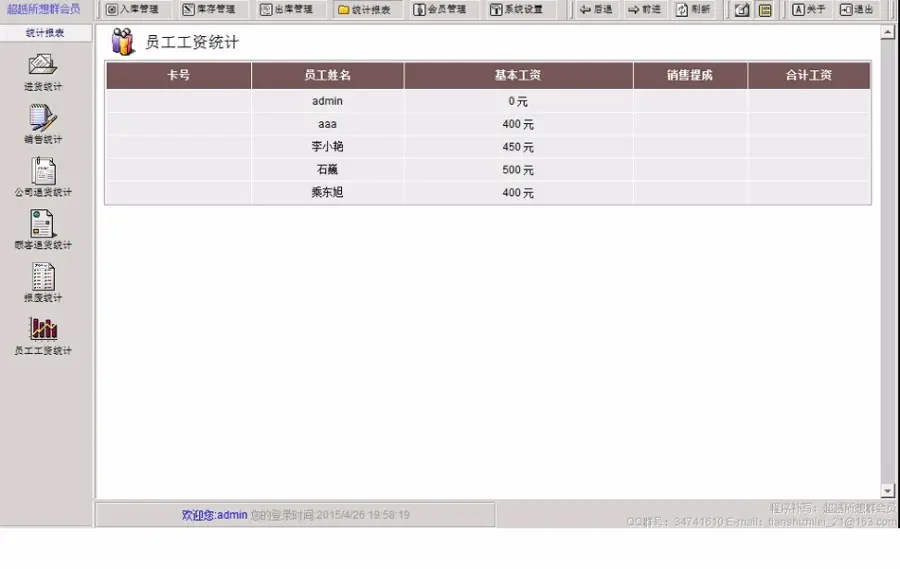 专卖店销售企业进销存管理系统网站源码  ASP+ACC