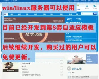 【win/linux可用】零距离泛目录程序升级mip版本已更新到第13套自适应mip模板