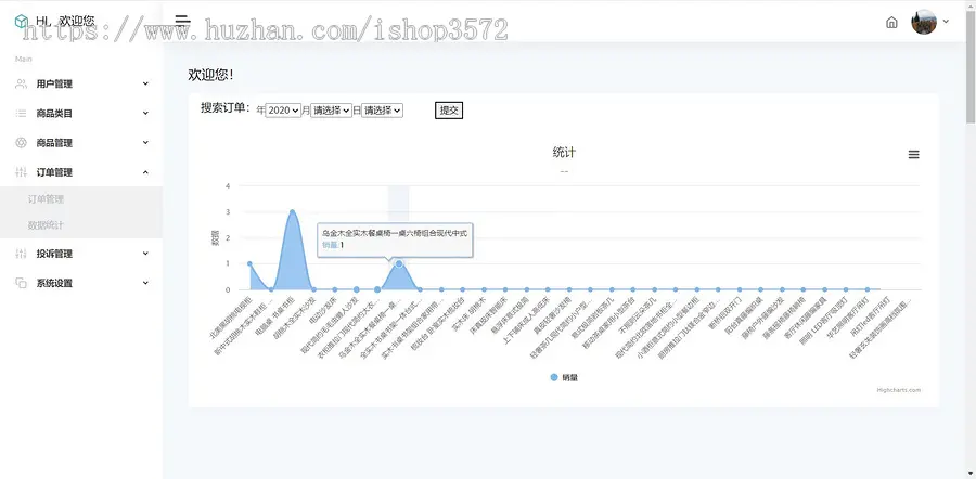 基于SpringBoot的家居购物商城Mysql8.0+Maven