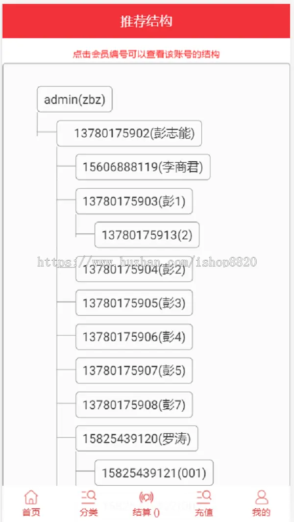 新零售商城 直销会员管理系统 三级分销级差双轨公排系统软件开发