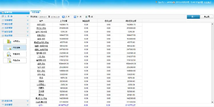 GXN027-大型商贸进销存管理系统外贸管理系统源码