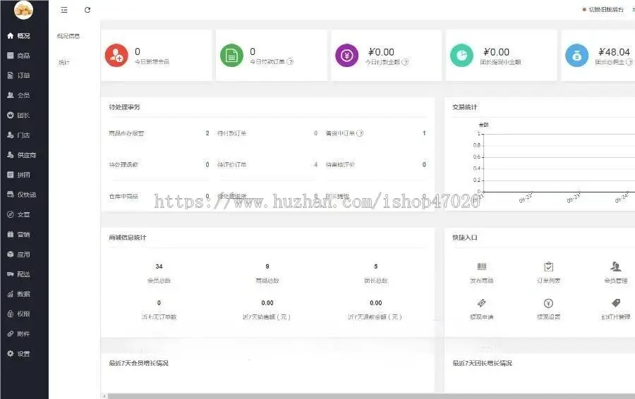 （精修更新）社区团购仿快团团生鲜配送群接龙秒杀直播团长开源二开可包装