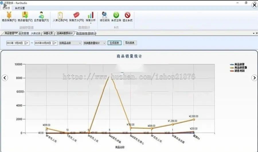 C/S店铺进销存管理系统源码