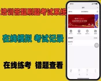 企业 答题 培训 刷题考试系统 支持在线模拟 考试记录查看 错题查看源码开源可以二开