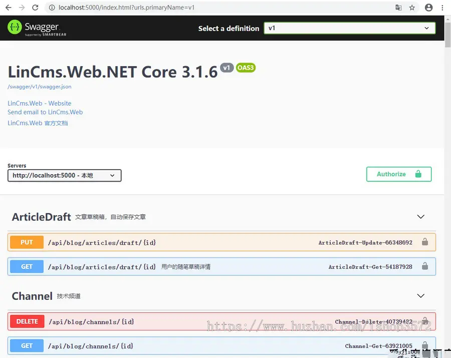 ASP.NET Core 3.1 + Vue.js 前后端分离内容管理系统源码/CMS/C#