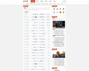 带比分体育直播导航网站模板整站源码