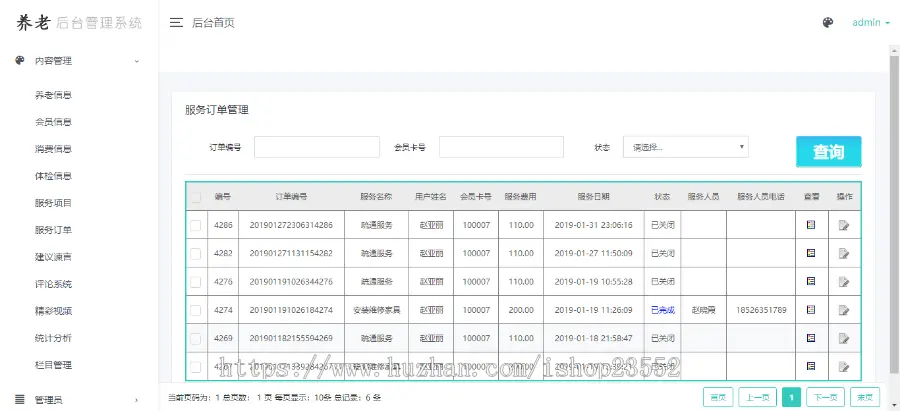 彩虹云朵养老社区管理系统-高端养老社区、养老院、老年公寓、康复护理型养老服务机构