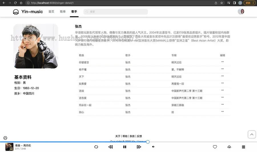 基于Spring boot+vue的协同过滤音乐推荐系统源码 后端+前端