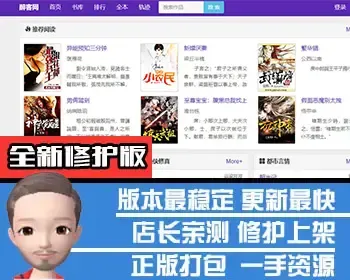 新版小说泛目录站群系统网站源码 小说站群源码 海量关键词霸屏