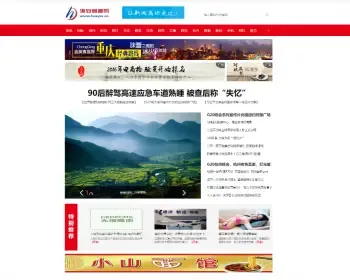 dedecms织梦网站源码下载仿人民网新闻资讯网站模板自由选择导航有手机版