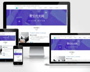 wordpress科技类企业通用响应式主题 利于seo优化 自适应手机端-青云主题QYKJ