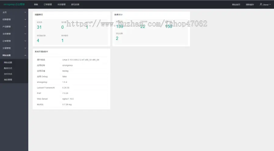 StrongShop跨境电商系统源码 