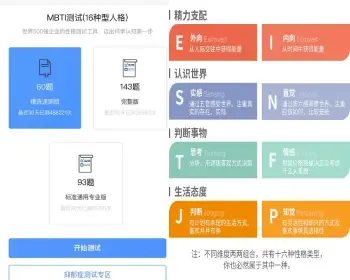 【MBTI】性格测试付费心理测试网站源码智商测试源码心理测评源码H5变现源码心理测评