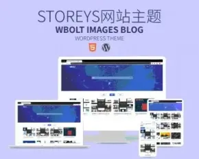 WordPress主题：Storeys V1.0.0免费资源下载站响应式主题模板