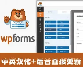 WPForms Pro 插件wordpress可视化拖拽式网站留言询盘表单插件