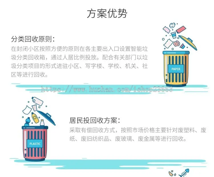 智能垃圾回收、智慧分类回收、社区景区精细化管理、智慧社区服务、物联网应用