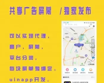 共享广告小程序，1元自助投广告，对接满天星信发系统。