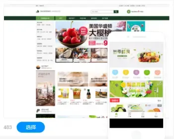 生鲜特产类官网建设网站设计手机站商城模板建站