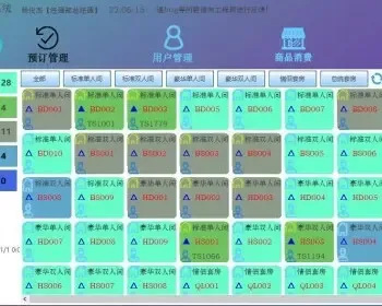 非常漂亮的WinForm酒店管理系统|功能全面|C#-Mysql|一款针对中小型酒店设计的管理系统