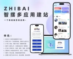 智摆多应用建站-DIY自定义系统：社交聊天交友系统，付费聊天SVIP会员