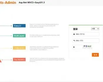 MVC5+EF6+EasyUI后台开发框架管理系统源码