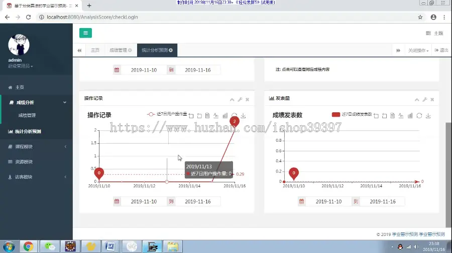 【毕设】jspssm401基于分类算法的学业警示预测毕业设计