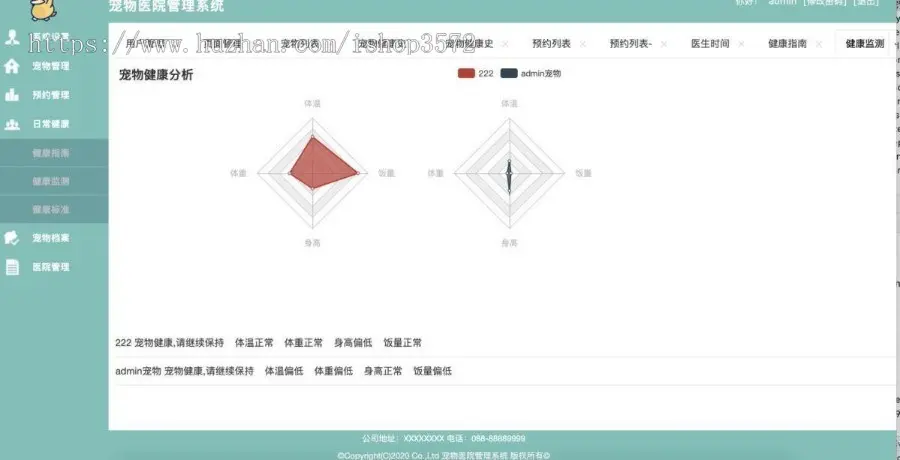 宠物医院管理系统,java项目,springboot项目eclipse和idea源码