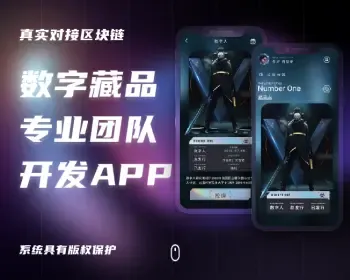 专业NFT数字藏品APP；可上架苹果；APP开发团队；经过30万人压力测试