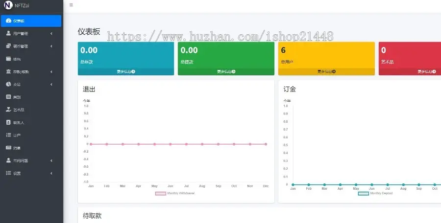 NFT交易市场 艺术品交易商城 NFTZaiCMS系统 