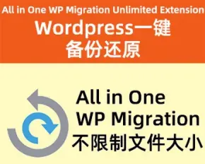 新版All in One WP Migration Wordpress一键备份还原-无限制版