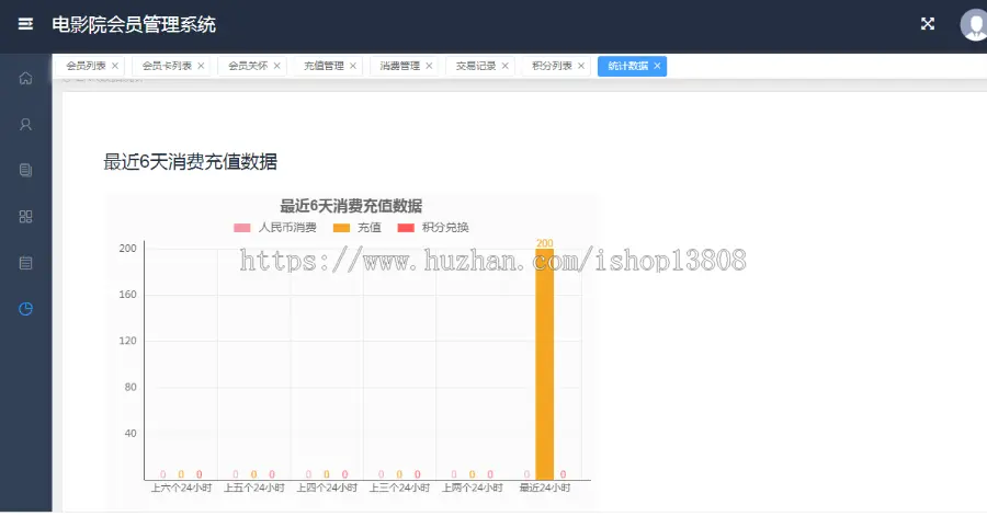 电影院会员管理系统（源码+数据库+设计文档+演示文档ppt）