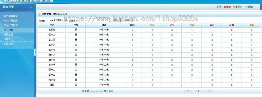 ASP.NET C#学生奖惩管理系统 计科系奖惩管理系统 web学生奖励惩处系统-毕业设计 课程设计