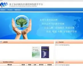 C#基于知识树的多课程网络教学平台源码