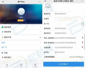 自定义字段表单工单查询plus身份识别表格生成系统